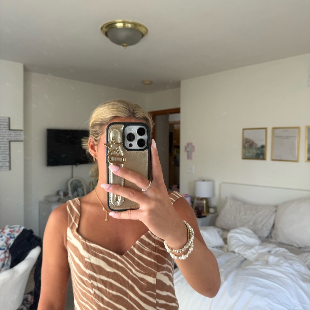 Zebra Print Sleeveless Top